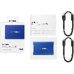 Внешний SSD Samsung T7, 1TB, USB 3.2 Gen 2 Type-C, R/W 1050/1000, синий, фото23