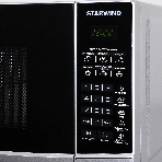 Микроволновая печь Starwind SMW2820 серебристый/черный, 20 л, 700 Вт, переключатели - сенсор, фото21