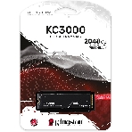Накопитель SSD Kingston KC3000, 2Tb, PCIe 4.0 x4, M.2 2280, NVMe, R/W 7000/7000, с радиатором, фото2