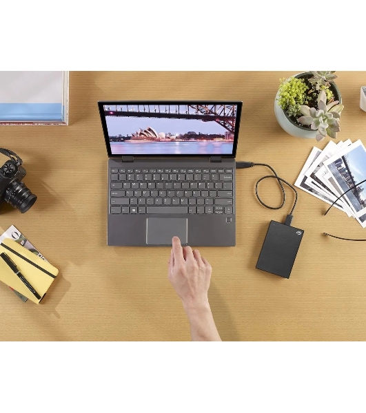 Внешний HDD 2.5' Seagate One Touch, 5TB, USB 3.2 Gen 1 Type-A, 5400 rpm, черный
