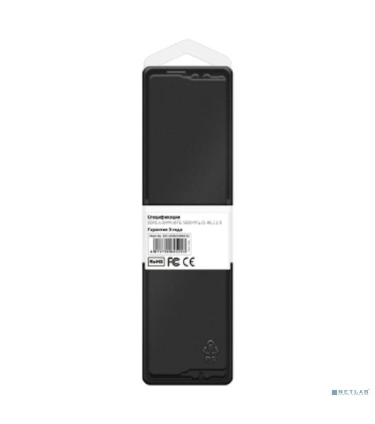 Оперативная память CBR, DDR5, 8Gb (1x8 Gb), 5600 MHz, CL46, DIMM