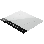 Варочная поверхность Kuppersberg ICI 622 W, индукция, High-Tech, прямой край, 9 уровней мощности, бустер, Stop and Go, Flexi-zone, автоматическое отключение, таймер, авто программы, индикатор остаточного тепла, сенсорное управление, цвет белый, фото 1