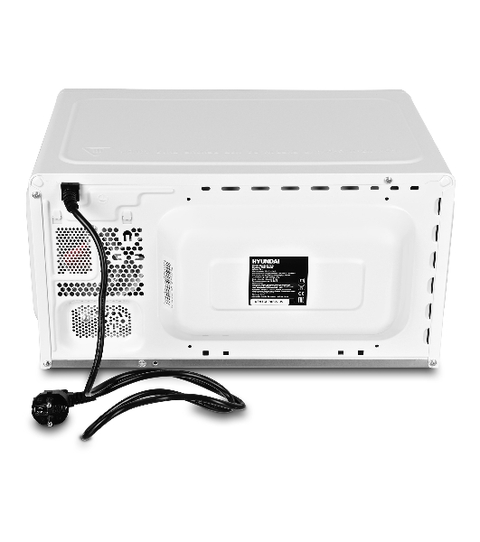 Микроволновая печь Hyundai HYM-M2041 белый, 20 л, 700 Вт, переключатели - поворотный механизм