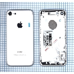 Задняя крышка для iPhone 7 (4.7) серебристыйя, фото 1