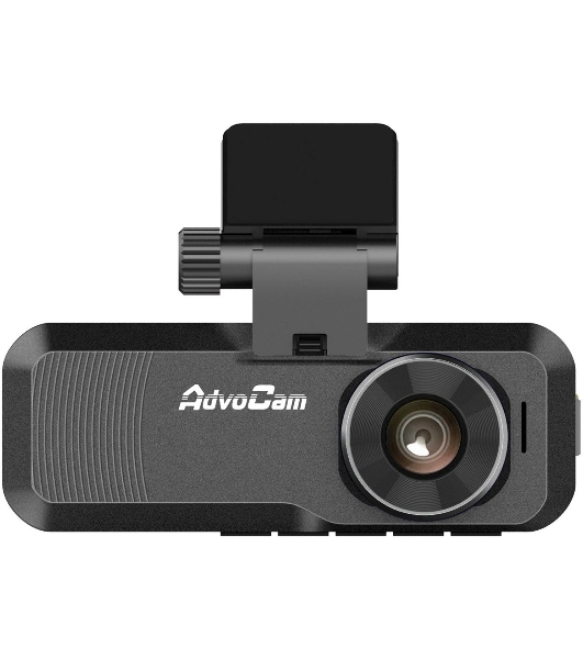 Видеорегистратор AdvoCam 4K Duo III, 3840x2160, 2.45', с камерой заднего вида, GPS/ГЛОНАСС, датчик движения