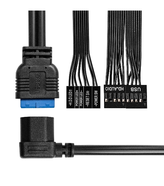 Компьютерный корпус Desktop ExeGate MI-307U2-M300 (mini-ITX/mATX, БП M300 с вент. 8см, 2хUSB+2хUSB 3.0, HD аудио, черный)