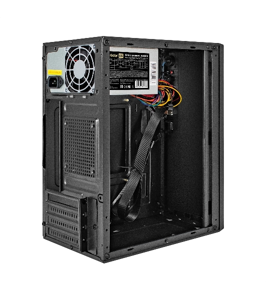 Компьютерный корпус Minitower ExeGate BAA-308U2-AA500 (mATX, БП AA500 с вент. 8см, 1хUSB+2хUSB 3.0, HD Audio, черный)