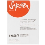 Картридж Sakura TK590Y для Kyocera Mita FS-C2026/C2126MFP, желтый, 5000 к., фото4