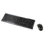 Комплект клавиатура+мышь Oklick 230M беспроводной, USB, 1000 DPI, чёрный, фото19