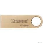 Флешка USB Kingston DataTraveler SE9 G3 (DTSE9G3/64Gb), 64Gb, USB 3.2 Gen 1, R/W 220/100, золотистый, фото11