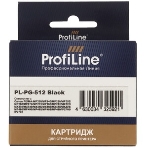 Картридж струйный ProfiLine PL-PG-512 для Canon Pixma iP2700 MP240/250/260/270/272/280/480/490/492/495/ MX320/330/340/350 Black водн, фото5