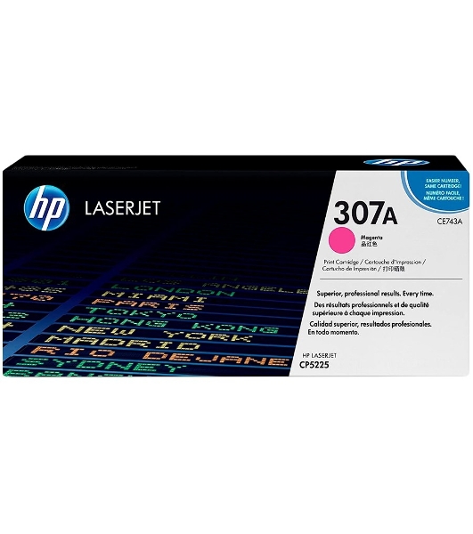Картридж лазерный HP CE743A пурпурный Color LJ CP5225 (7300 стр.)