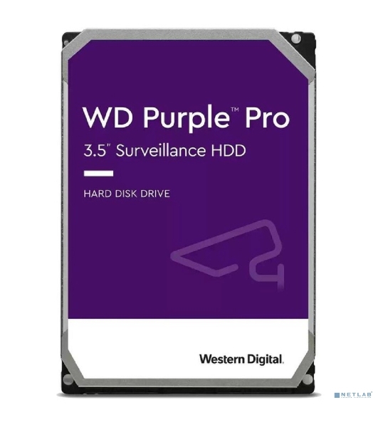 Жесткий диск Western Digital Original SATA-III 18Tb WD181PURP Video Purple Pro (7200rpm) 512Mb 3.5'
