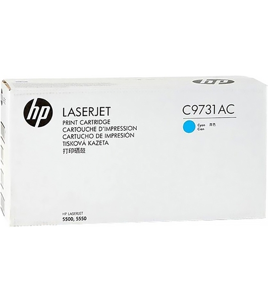 Картридж лазерный контрактный HP C9731AC Cyn Contr LJ Toner Cartridge
