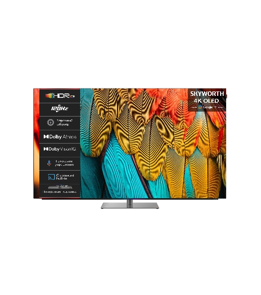 Телевизор Skyworth 77' 77SXF9850 черный OLED 4K UHD 120Hz Google TV