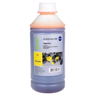 Чернила Cactus CS-EPT6734-1000 желтый 1000мл для Epson L800/L810/L850/L1800