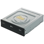 Оптический привод DVD-RW LG GH24NSD5 (SATA, черный) OEM, фото2