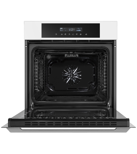 Шкаф духовой электрический Maunfeld AEOD60103W, 60л, дверца с 3 стеклами, белый