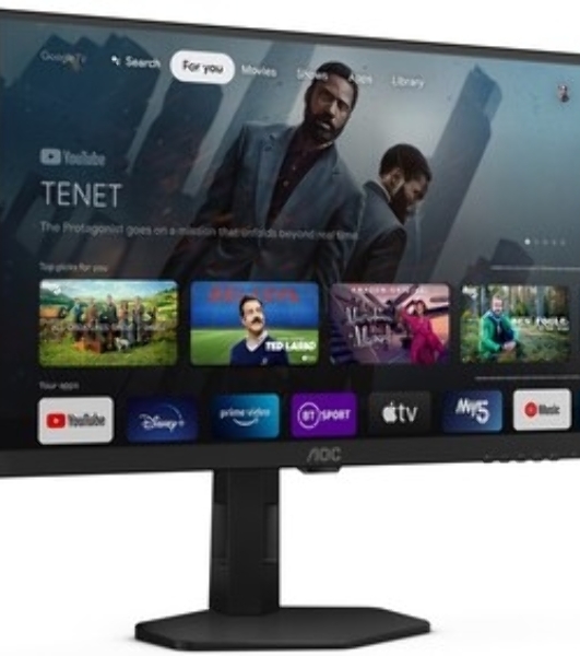 Монитор 27' AOC Q27G4XY Fast VA 2560x1440, 180 Гц, 0.3 мс (MPRT), 16:9, 450 кд/м², 2×HDMI 2.0, DP 1.4, 3.5 Jack, HDR10 (DisplayHDR 400), FreeSync, черный с красным