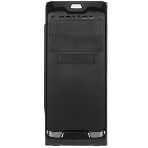 Компьютерный корпус ExeGate EX269435RUS Miditower UN-604 Black, ATX, (UN350, 120мм) 2хUSB+2хUSB 3.0, Audio, фото4