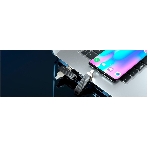 Флешка USB Netac US11 черный 64Gb USB Type-A + USB Type-C, metal/plastic case, фото5