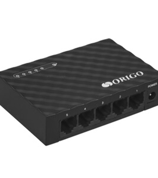 Коммутатор неуправляемый ORIGO OS2105/A2A 5x1000Base-T, корпус пластик