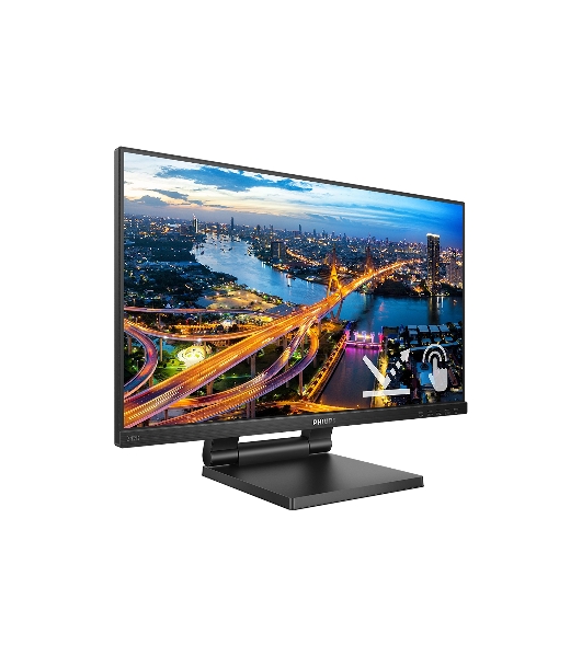 Монитор 23.8' Philips 242B1TC IPS 1920x1080, 75 Гц, 4 мс, 16:9, 250 кд/м2, 1xHDMI, 1xDP, 1xVGA, 4xUSB 3.2, сенсорный, выход на наушники, черный
