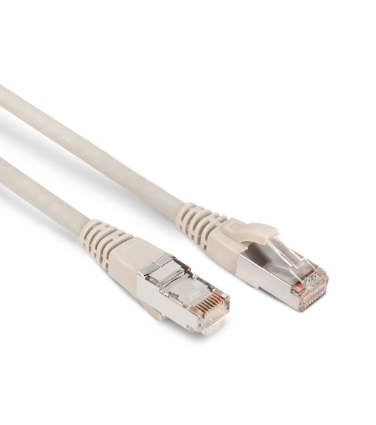 Патч-корд Hyperline PC-LPM-STP-RJ45-RJ45-C6-1M-LSZH-GY Патч-корд F/UTP, экранированный, Cat.6, LSZH, 1 м, серый
