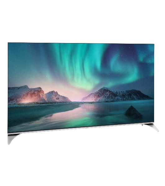 Телевизор Hyundai 55' H-LED55QBU7500 черный QLED UHD 60Hz Smart TV