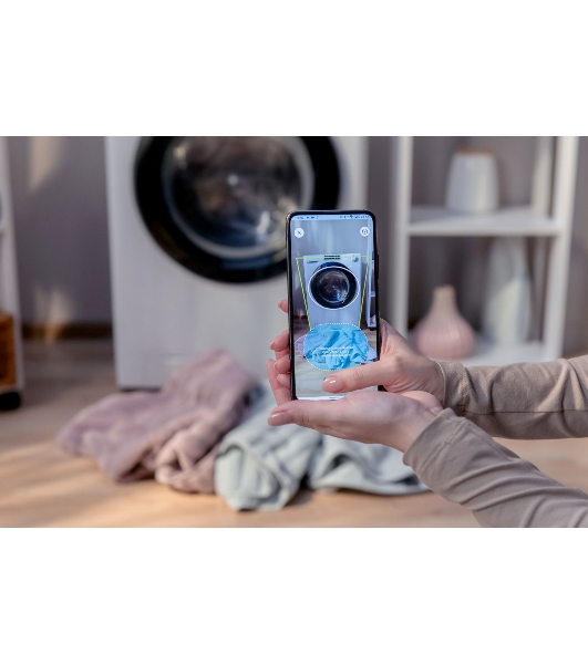 Стиральная машина Candy Smart Pro Inverter CSOW43 646TWMB-07 белый, загрузка фронтальная 6 кг, 1300 об/мин, класс B