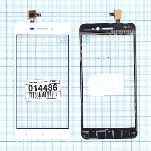 Сенсорное стекло (тачскрин) для Lenovo S60 белое