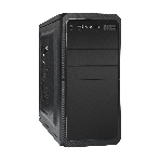 Компьютерный корпус Minitower ExeGate BA-202-UNS350 (mATX, БП UNS350 с вент. 12см, 2хUSB, аудио, черный), фото8