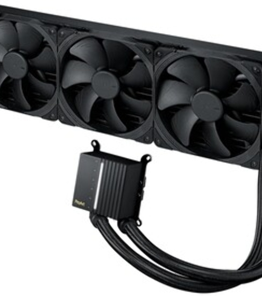 Система жидкостного охлаждения ASUS PROART LC 420 90RC00N0-M0UAY0 черный 120мм алюминий+медь 2000rpm 31.5db 4-pin