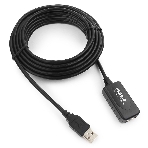 Кабель Gembird USB 2.0 удлинительный, активный 4.8м AM/AF, черный, фото8