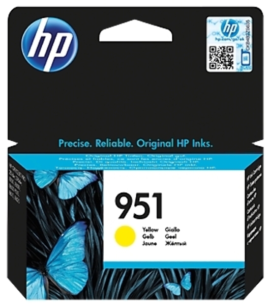 Картридж струйный HP CN052AE желтый для HP OJ Pro 8610/8620 (700стр.)