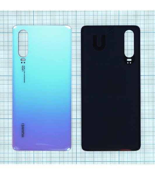 Задняя крышка для Huawei P30 голубой