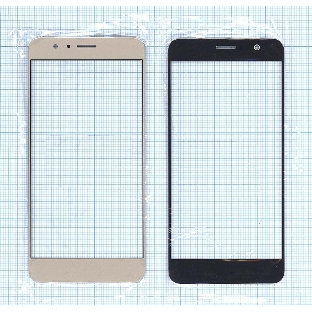 Защитное стекло для Huawei Honor 8 золотистый