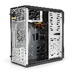 Компьютерный корпус Minitower ExeGate BA-202-UNS350 (mATX, БП UNS350 с вент. 12см, 2хUSB, аудио, черный), фото7