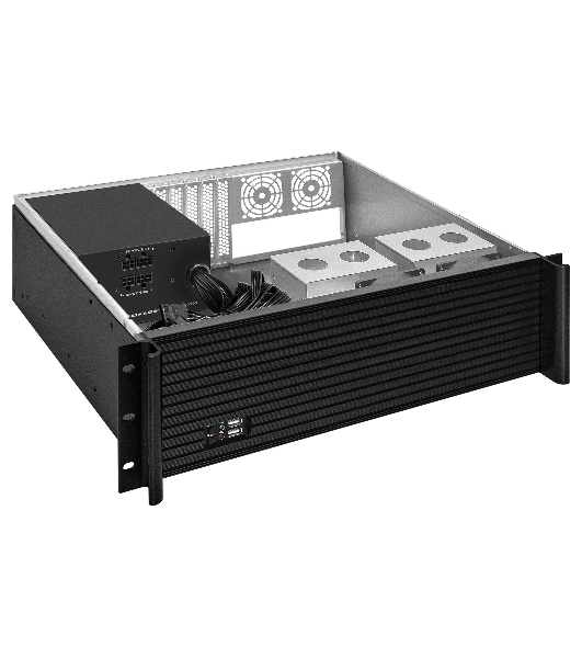 Серверный корпус ExeGate Pro 3U390-11 (RM 19', высота 3U, глубина 390, БП 800PAS, USB)
