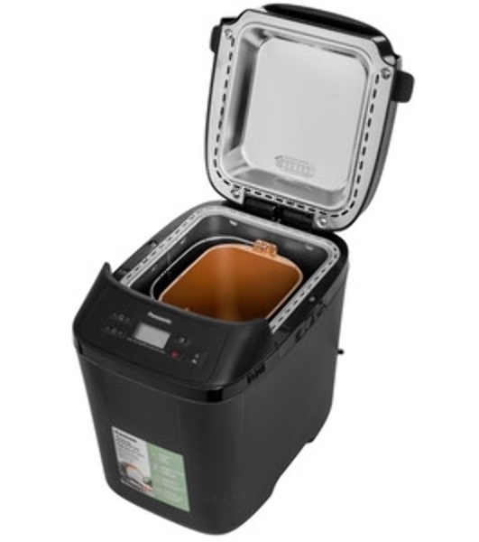 Хлебопечка Panasonic SD-PN100KTS черный, 340 Вт, 0.4 кг, 18 программ