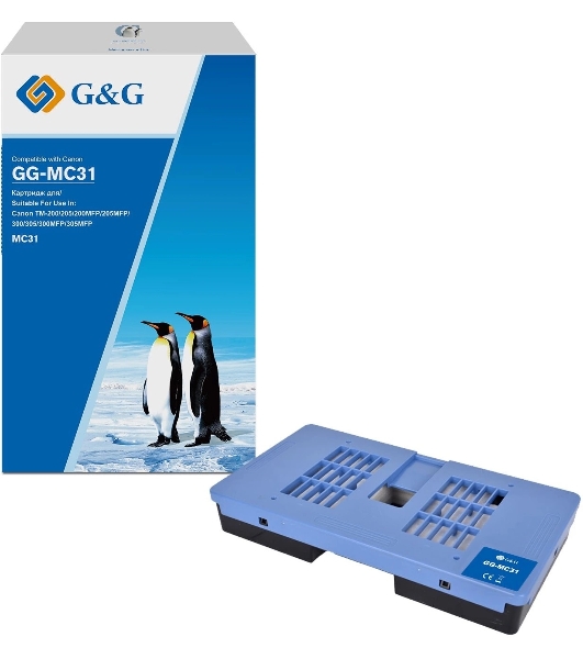Бункер G&G GG-MC31 (MC31) для Canon TM-200/205/200MFP/205MFP/300/305/300MFP/305MFP