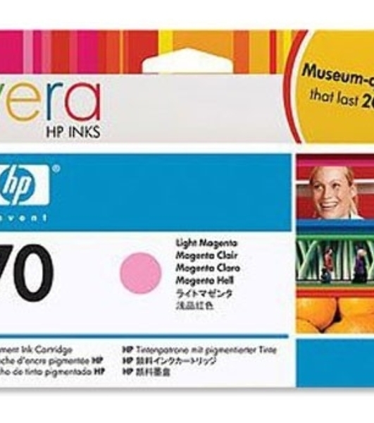Картридж струйный HP №70 C9455A светло-пурпурный для HP DJ Z2100/Z3100 (130мл)