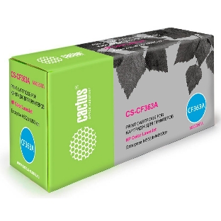 Картридж лазерный Cactus CS-CF363A пурпурный (5000 стр.) для HP CLJ M552dn/M553dnM553N/M553x