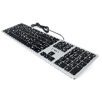 Клавиатура проводная Gembird KB-8420, USB, серый, фото2