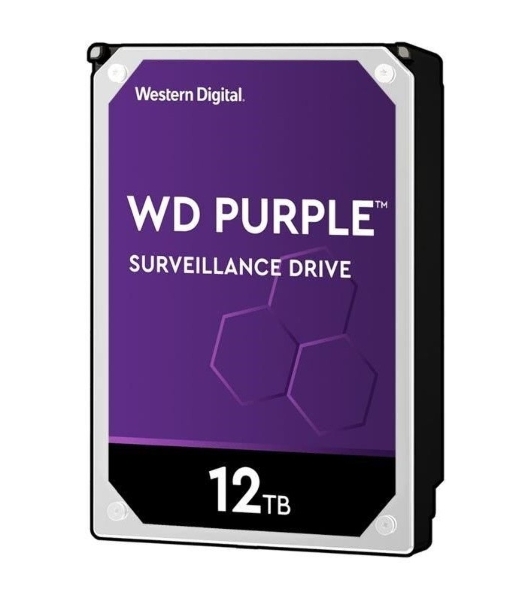 Жесткий диск Western Digital Original SATA-III 12Tb WD121PURP Video Purple Pro (7200rpm) 256Mb 3.5'