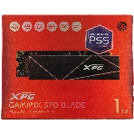 Накопитель SSD ADATA XPG BLADE S70, 1Tb, PCIe 4.0 x4, M.2 2280, NVMe, R/W 7400/5500, с радиатором, фото11