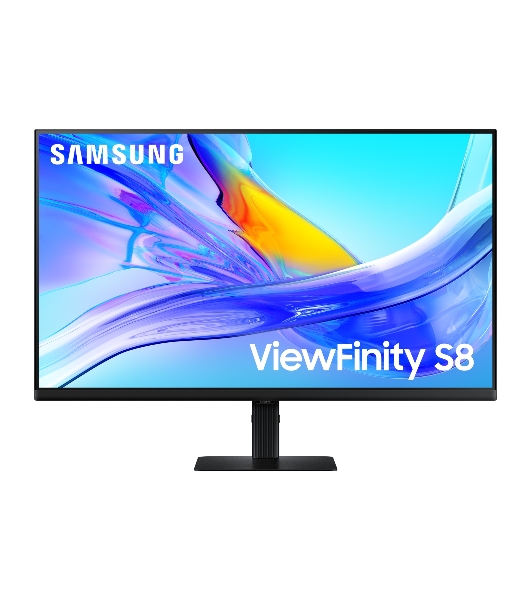 Монитор 32' Samsung ViewFinity S8 S80UD S32D804UAI VA 3840x2160, 60 Гц, 5 мс, 16:9, 350 кд/м², 1xHDMI, 1xDP, 1xUSB-C, 3xUSB, 1xRJ-45, черный