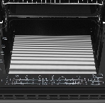 Шкаф духовой электрический Maunfeld AEOD60103W, 60л, дверца с 3 стеклами, белый, фото17