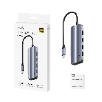 USB-концентратор Cudy UH500, USB Type-C, HDMI + USB-A + USB Type-C port for PD Charging, адаптер/ USB Type-C, фото5