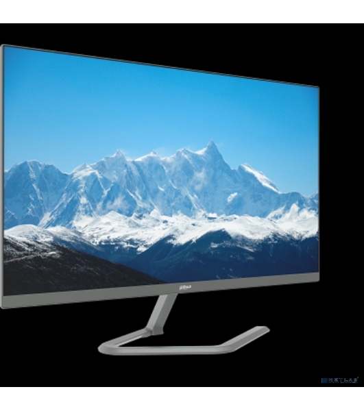 Монитор 27' Dahua DHI-LM27-C201P IPS 1920x1080, 100 Гц, 5 мс, 16:9, 250 кд/м², VGA, HDMI 1.4, 3.5 Jack, Flicker-Free, Blue Light Filter, VESA 100x100, серый